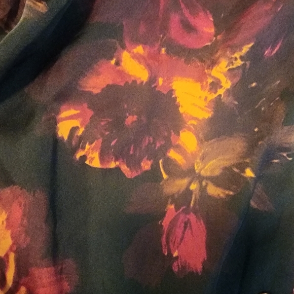 Satin Button Up - Picture 3 of 6